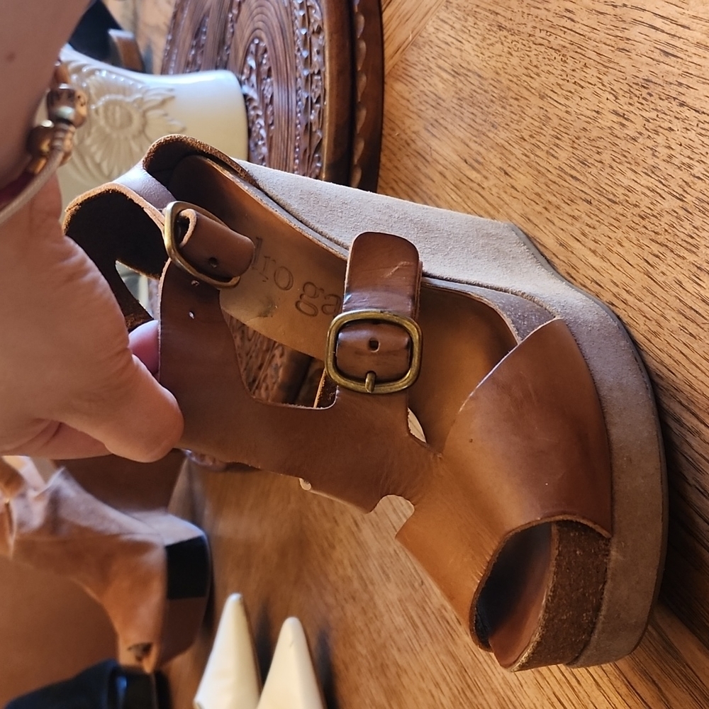 Wedge shoes